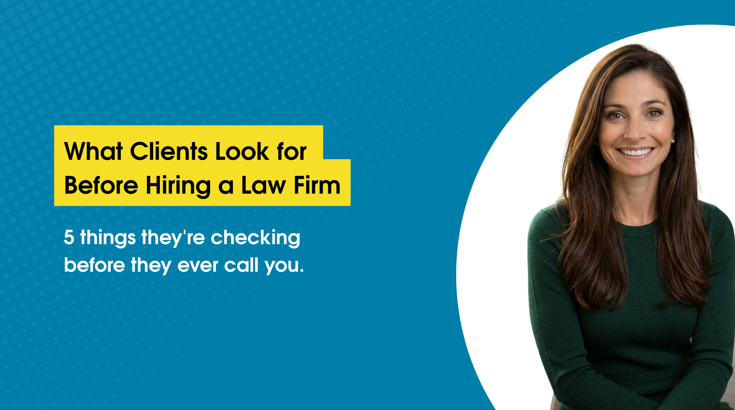 what clients look for in a law firm